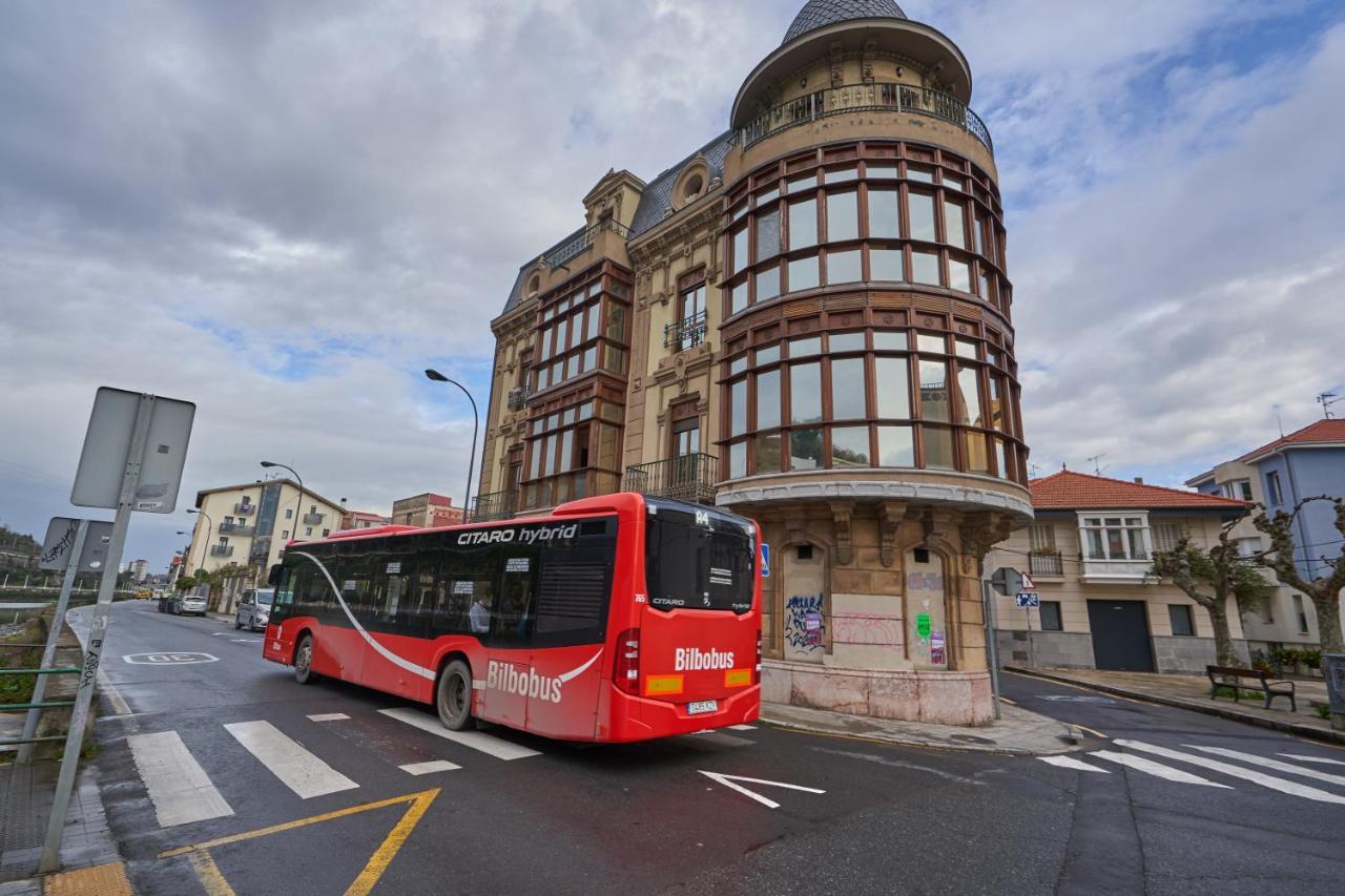 Apartamento Bio Exclusivo Con Mirador En Bilbao Y Aparcamiento Publico Gratuito Daire Dış mekan fotoğraf