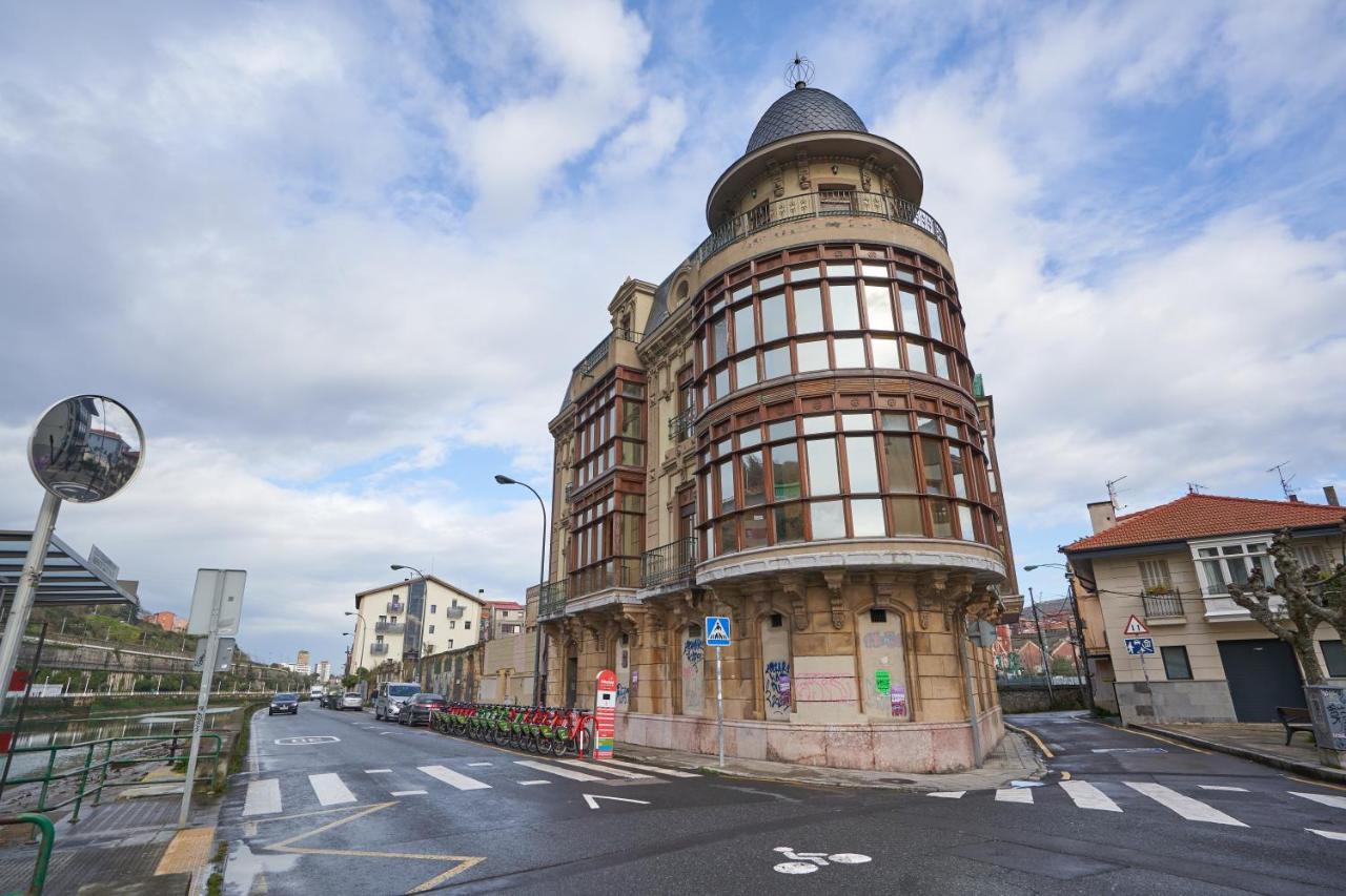 Apartamento Bio Exclusivo Con Mirador En Bilbao Y Aparcamiento Publico Gratuito Daire Dış mekan fotoğraf