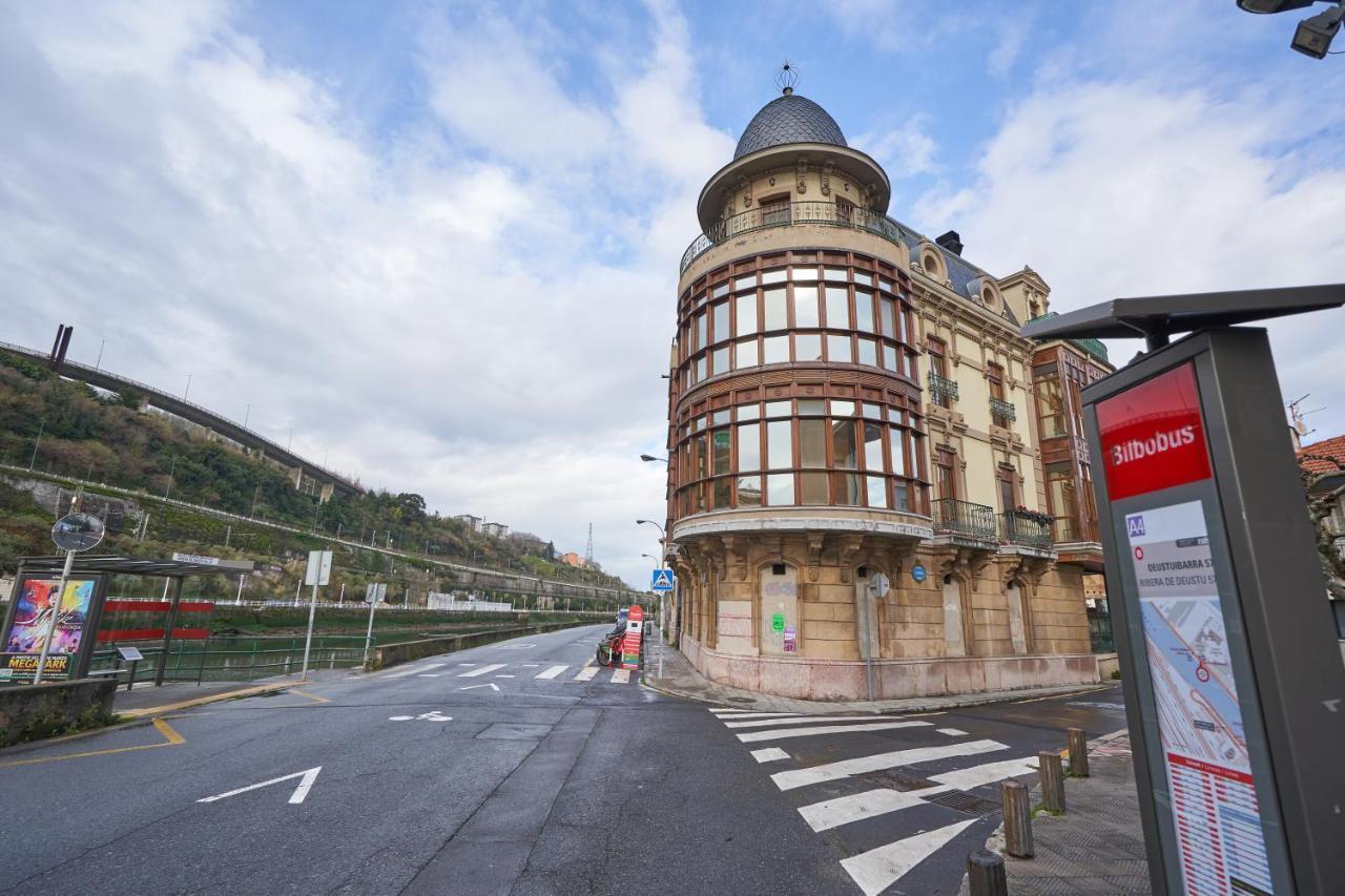 Apartamento Bio Exclusivo Con Mirador En Bilbao Y Aparcamiento Publico Gratuito Daire Dış mekan fotoğraf