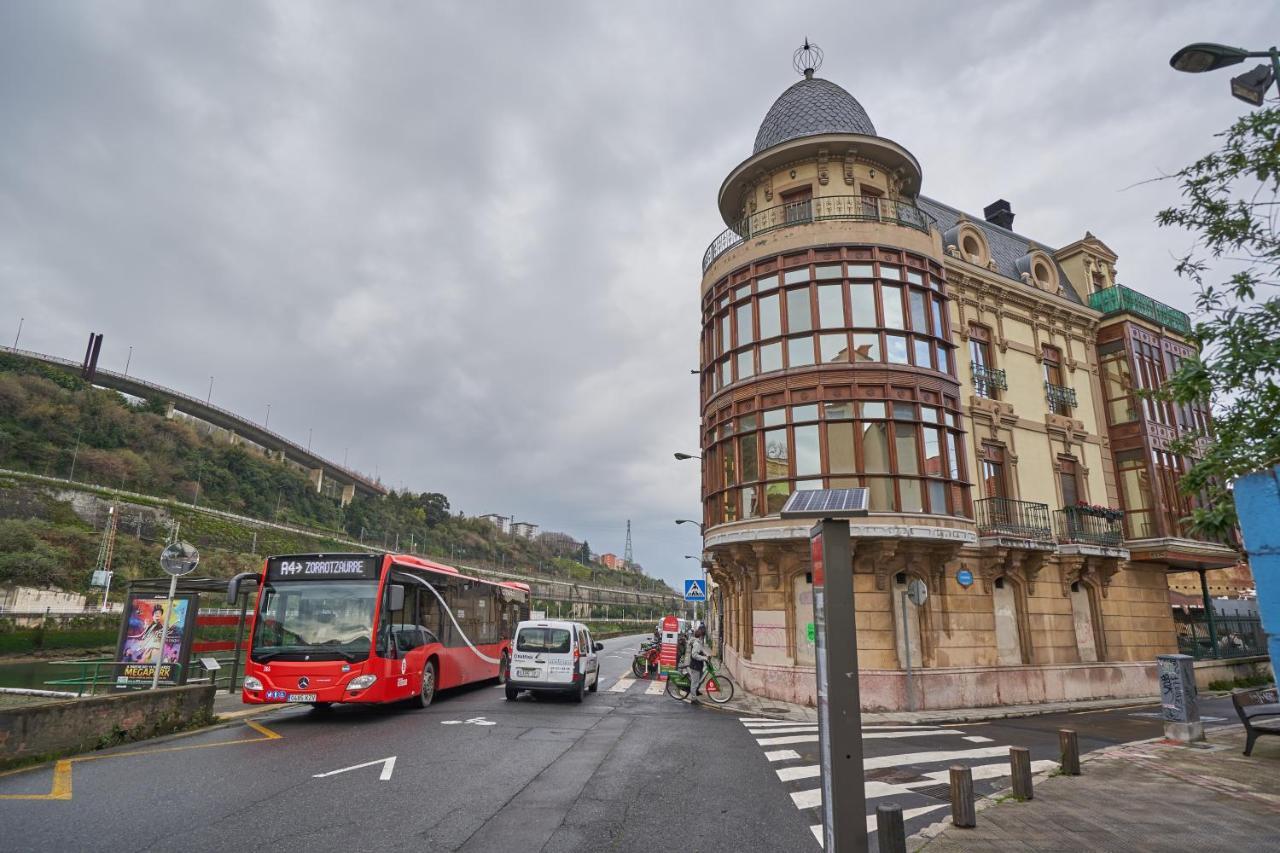 Apartamento Bio Exclusivo Con Mirador En Bilbao Y Aparcamiento Publico Gratuito Daire Dış mekan fotoğraf