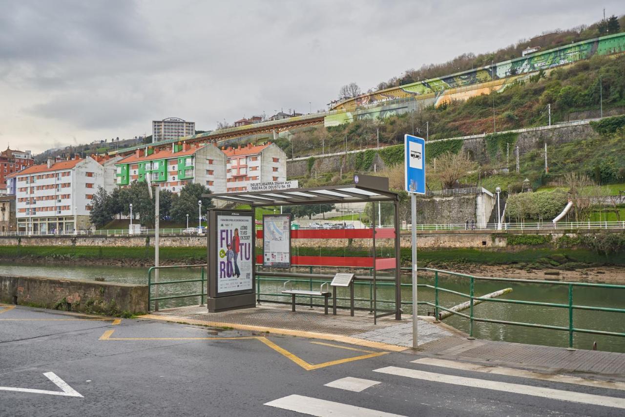 Apartamento Bio Exclusivo Con Mirador En Bilbao Y Aparcamiento Publico Gratuito Daire Dış mekan fotoğraf