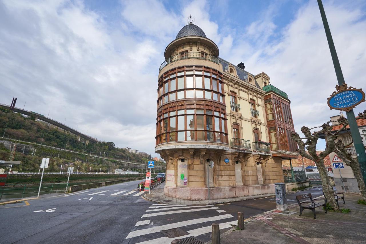 Apartamento Bio Exclusivo Con Mirador En Bilbao Y Aparcamiento Publico Gratuito Daire Dış mekan fotoğraf