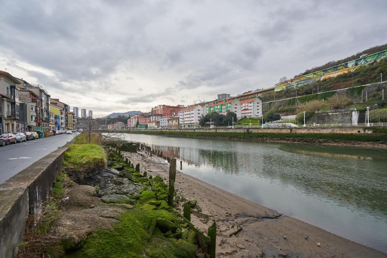 Apartamento Bio Exclusivo Con Mirador En Bilbao Y Aparcamiento Publico Gratuito Daire Dış mekan fotoğraf