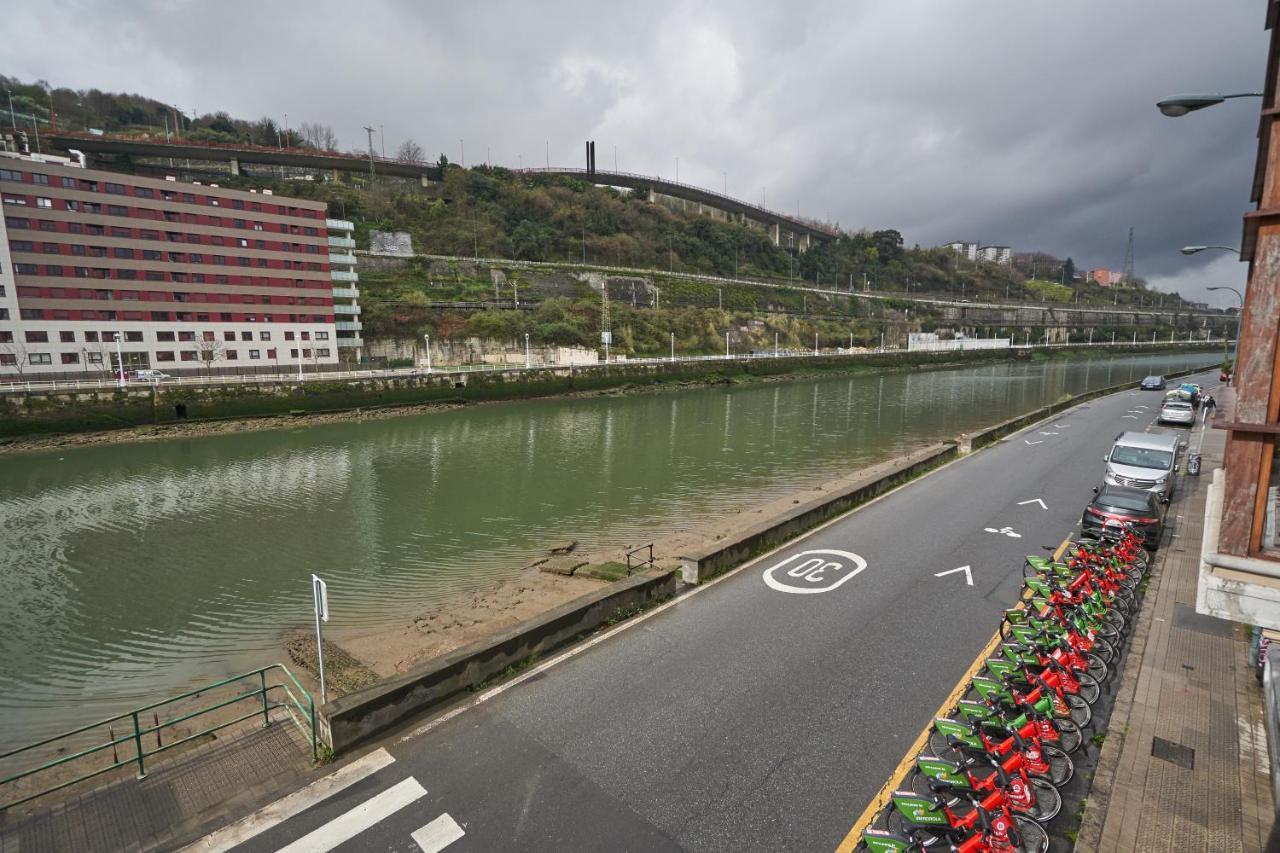 Apartamento Bio Exclusivo Con Mirador En Bilbao Y Aparcamiento Publico Gratuito Daire Dış mekan fotoğraf