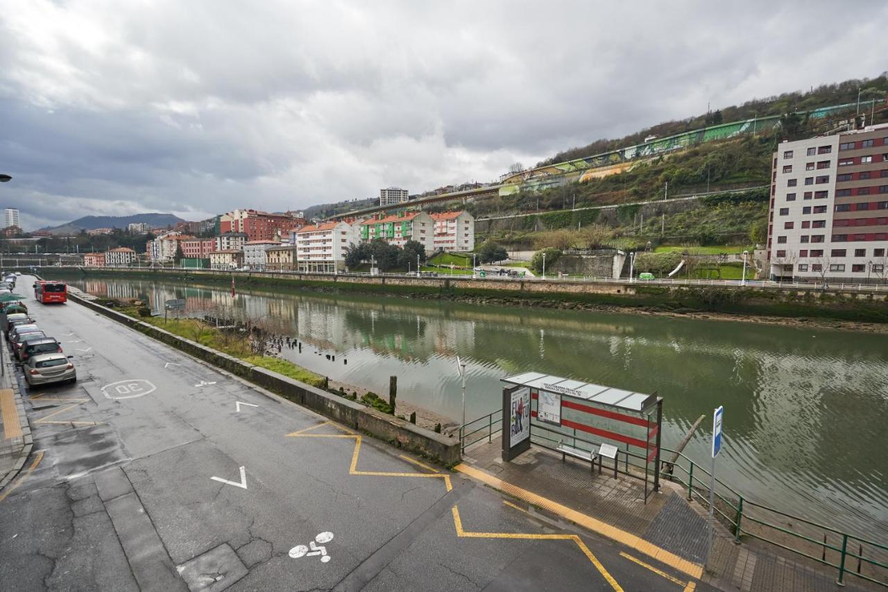Apartamento Bio Exclusivo Con Mirador En Bilbao Y Aparcamiento Publico Gratuito Daire Dış mekan fotoğraf